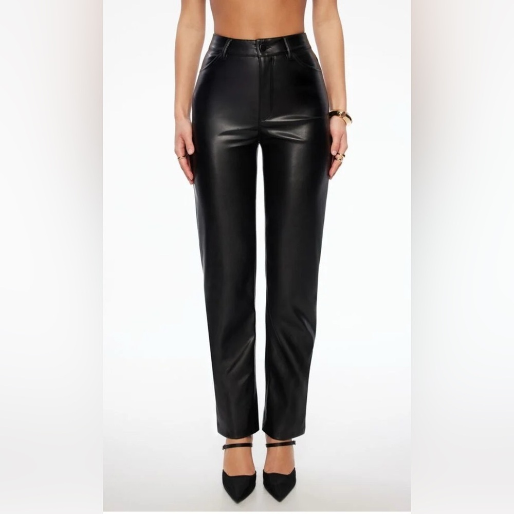 Dynamite | Black Pleather Pants